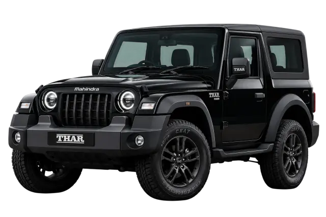 Mahindra Thar 4X4 self drive rental Chandigarh