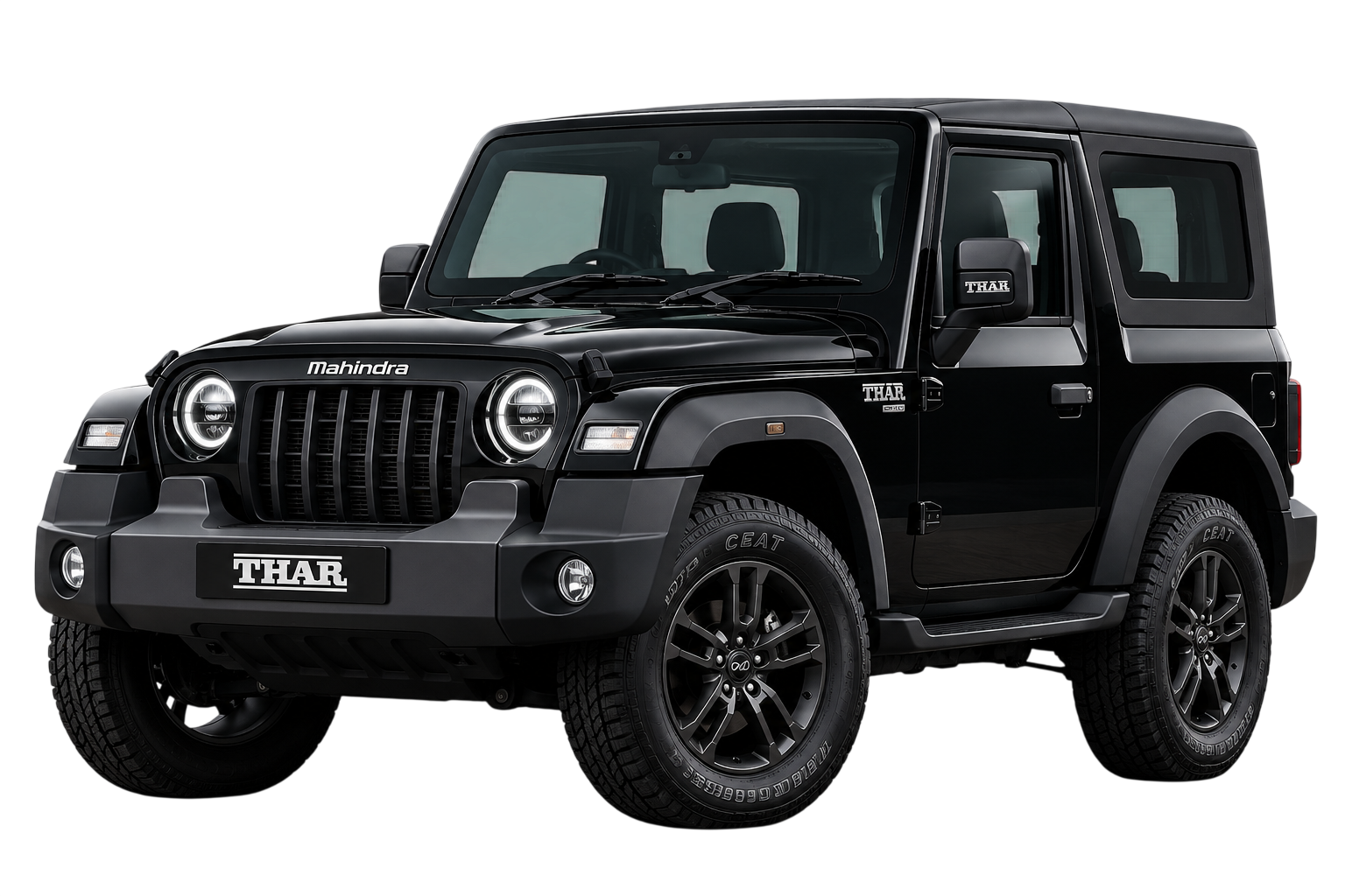 Mahindra Thar 4X4 self drive rental Chandigarh