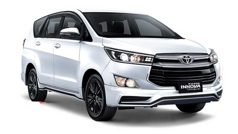 Toyota Innova Crysta AT self drive rental Chandigarh