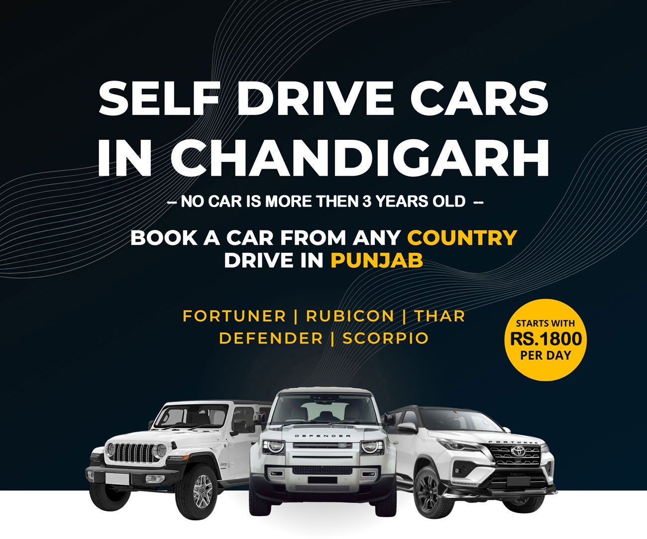 Self Drive Cars In Chandigarh