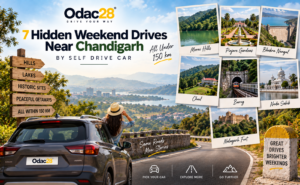 7 Hidden Weekend Drives Near Chandigarh by Self Drive Car (All Under 150 km)