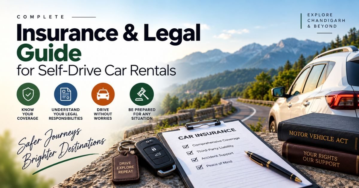 Complete Insurance & Legal Guide for Self-Drive Car Rentals