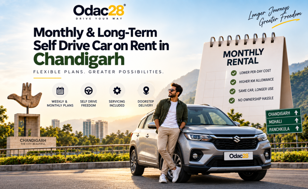 best self drive car on rent in Chandigarh